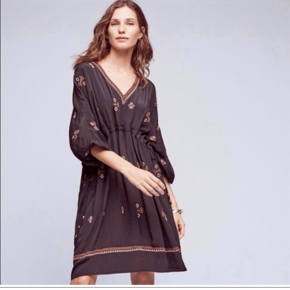 Anthropologie boho dress